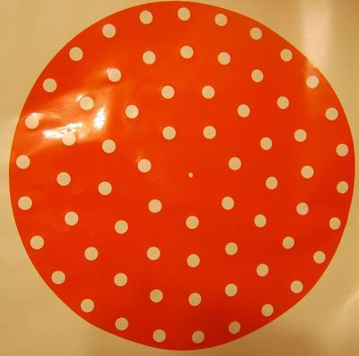 Chicken plucker plate vinyl template poultry plucking