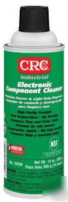 Crc 03200 -- electronic component cleaner, 15 wt oz