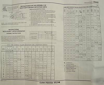 Cutler hammer 10250T3524 cast control station 