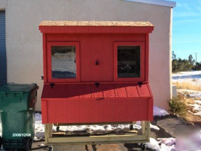 Fancy chicken coop plans, photos and material list