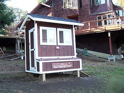 Fancy chicken coop plans, photos and material list