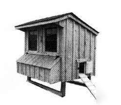 Fancy chicken coop plans, photos and material list