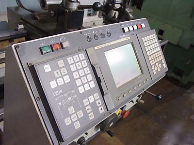 Harrison alpha 400 plus cnc and manual lathe 16