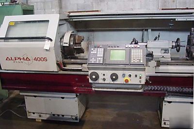 Harrison alpha 400 plus cnc and manual lathe 16