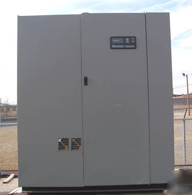 Liebert air conditioner units & power distribution lot