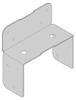 New usp lumber connectors 6 x 6-6 tz post cap 2PC 20 pa