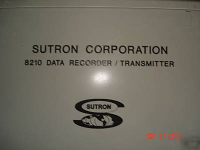 Sutron 8210 data logger