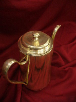 Used brass water pitcher for catering good condition