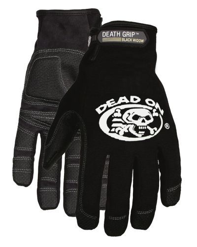Dead on black widow heavy duty work gloves x LARGE12817