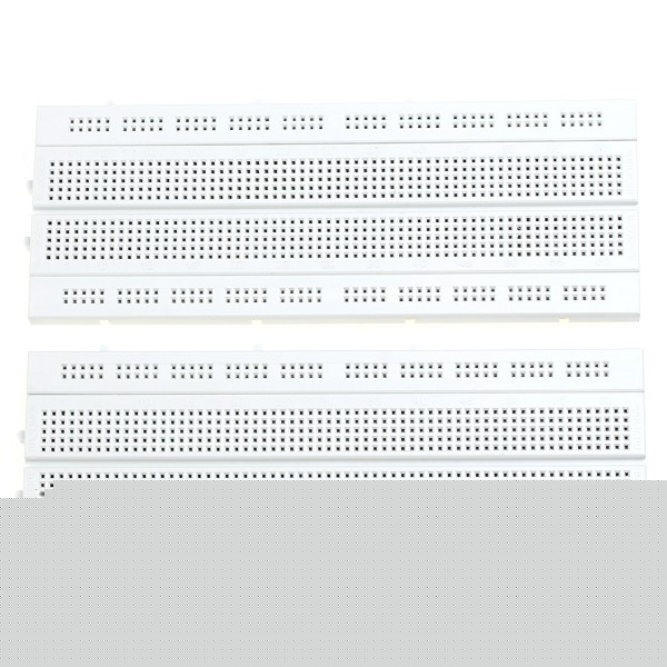 2X plastic solderless prototype breadboard 830 tiepoint