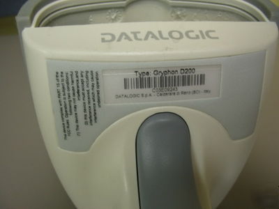 Datalogic gryphon D200 barcode scanner PS2