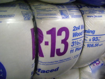 Fiberglass insulation- r-13, R13, r-19, R19, R30, r-30 
