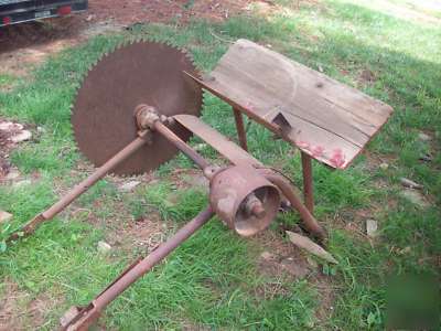 Ih farmall h or? m tractor buzzsaw, working condition 