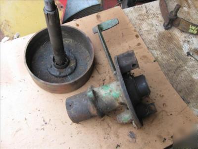 John deere a tractor brake housing & drum etc