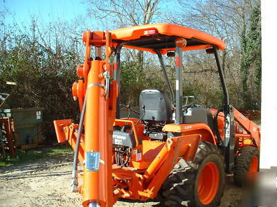 Kubota L39 tractor loader backhoe low hours 2008