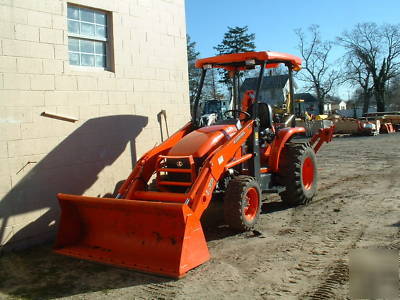 Kubota L39 tractor loader backhoe low hours 2008