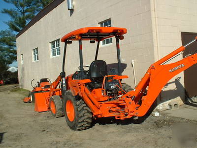 Kubota L39 tractor loader backhoe low hours 2008