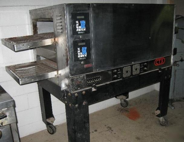 Middleby marshall electric conveyor pizza oven-CTXDZ55