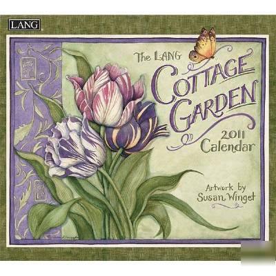 Cottage garden susan winget 2011 lang wall calendar lg