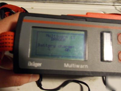 Drager multiwarn ii 8315505 s/n: arwm-0488 works well