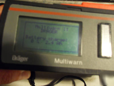 Drager multiwarn ii 8315505 s/n: arwm-0488 works well