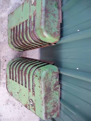 John deere front grills for john deere a tractor