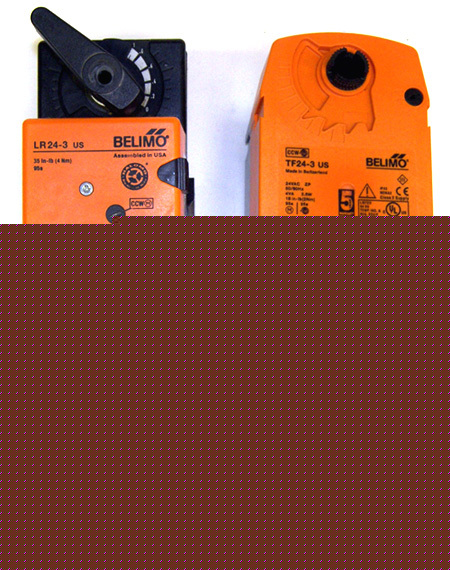 Lot 2 belimo hvac control valve actuator TF24-3 /LR24-3