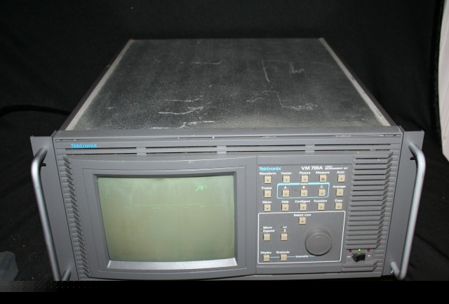 Lot of 2 tektronix VM700A video measurement sets 