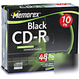 Memorex 4714 -10PK cdr media 48X 700MB 8