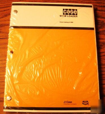 New case W11B loader repair parts catalog book manual