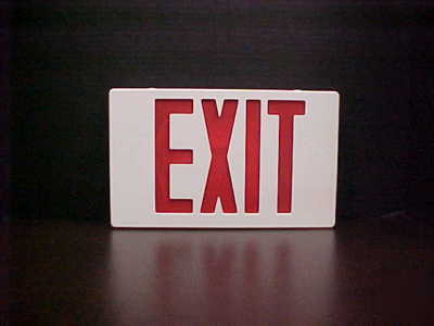 New *** in the box*** led exit sign