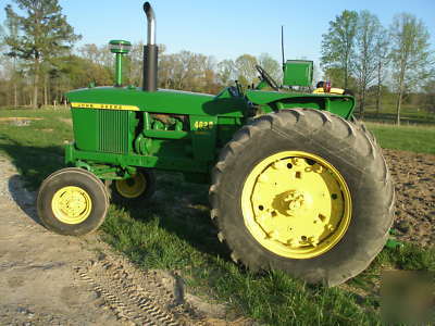 New john deere, model 4020, 1968, restored to condition