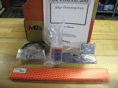 New optoeye 200 image edge sensor mitutoyo # 332-151 