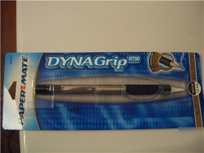 New paper mate dynagrip black ballpoint pen RT50 * *