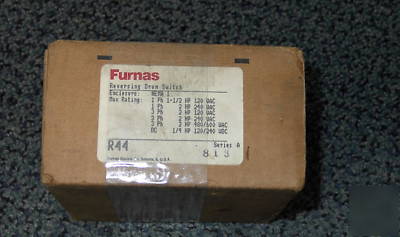 Nos furnas reversing drum switch nema 1 R44 3 phase