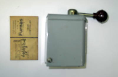 Nos furnas reversing drum switch nema 1 R44 3 phase