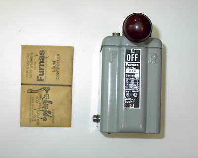 Nos furnas reversing drum switch nema 1 R44 3 phase