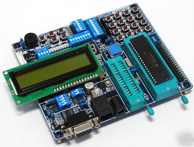 Pic 16F87X microcontroller development board 