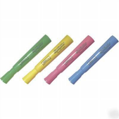 Quill 7-28155: highlighters, assorted colors, 1 doz.