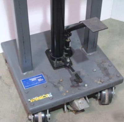 Wesco lt-05-1818 general purpose lift 500LB capacity