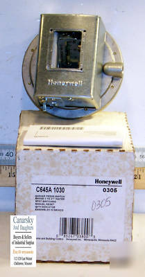 New 1 honeywell C645A 1030 gas air pressure switch 