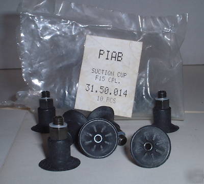New piab suction cup F15 cpl. p/n 31.50.014 quantity 10
