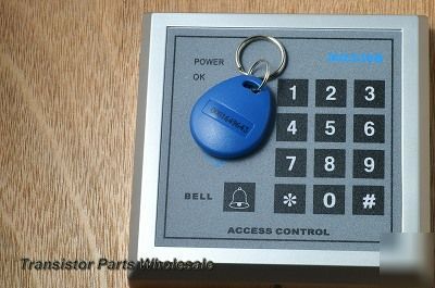 PKG100,125KHZ rfid proximity id token+MG236B reader,blu