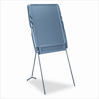 Portable flipchart easel, 35 x 30, gray