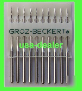 100 groz beckert needles b-27, sy 6120, DCX27 sz: 9