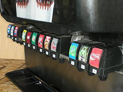Cornelius enduro ED300-bc 12 head soda drink dispenser