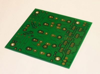 Dual rail power supply pcb for audio amplifiers