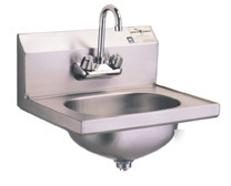 Hand sinks 304 stainless, gooseneck faucet and guard