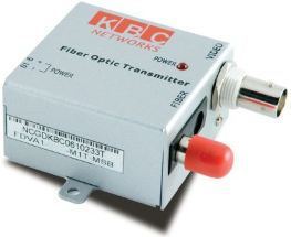 Kbc microtek FDVA1S1 video coax to fiber converter sm