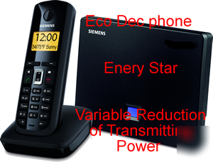 Siemens gigaset A580 ip eco dec phone w/caller id